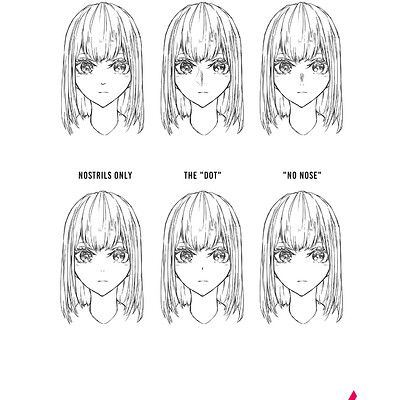 ArtStation - How to Draw Anime Eyes Part 3 - Jitome and Sleepy Eyes