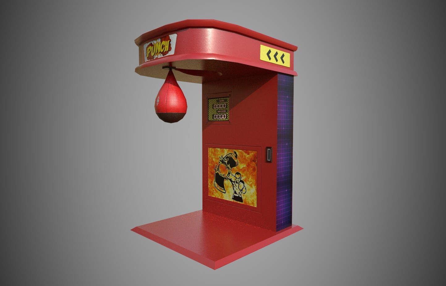 Artstation arcade punching machine