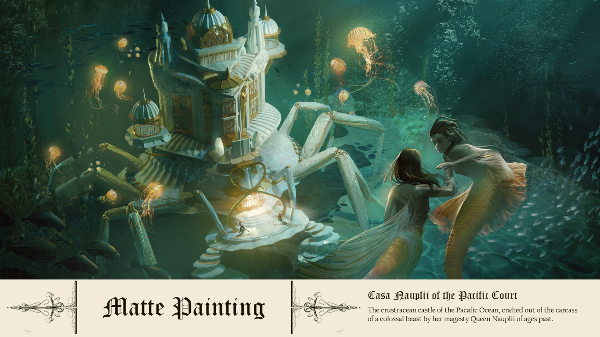 ArtStation Casa Nauplii Underwater Crab Palace