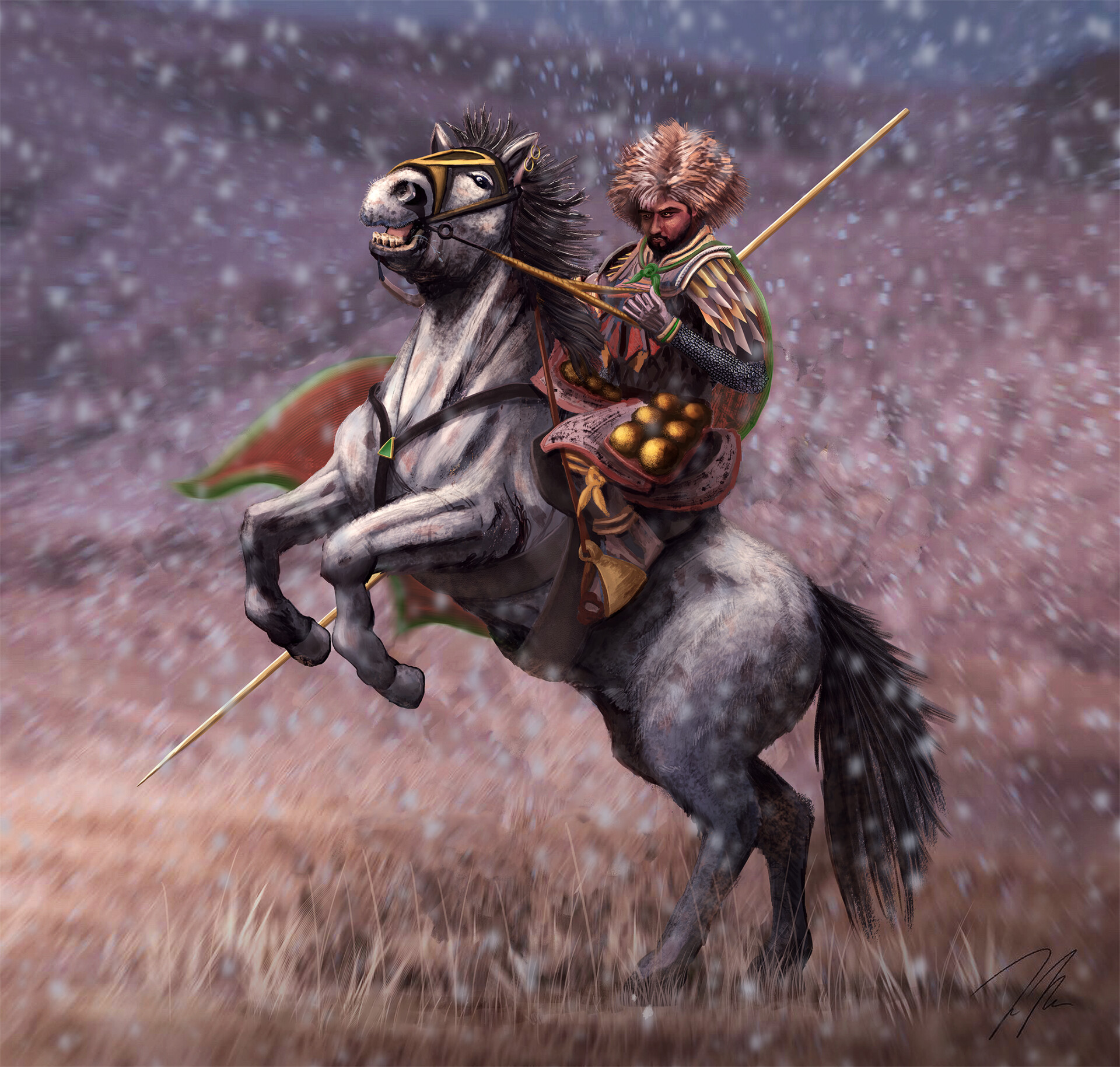 ArtStation The Horse Lord