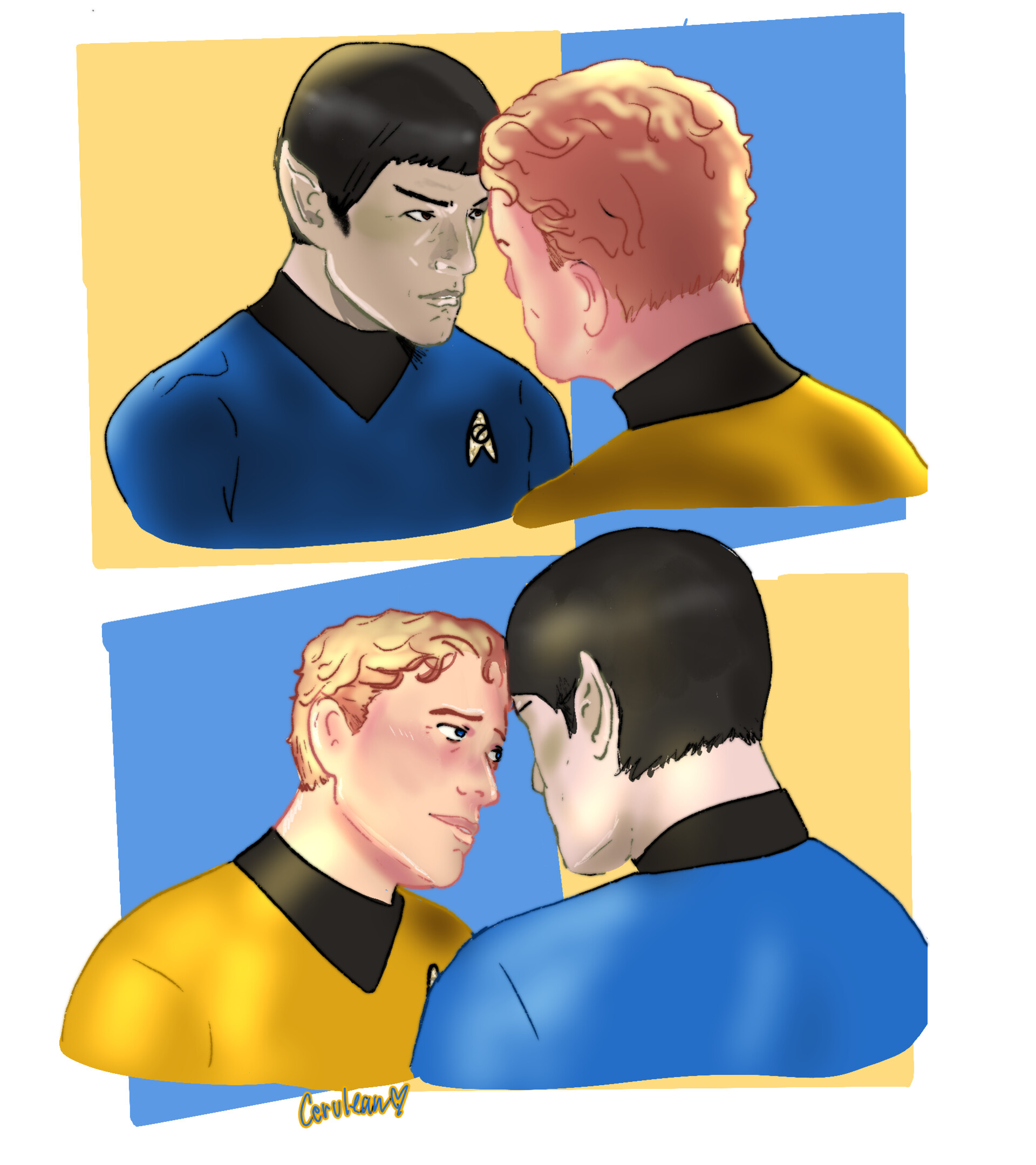 ArtStation Kirk/Spock