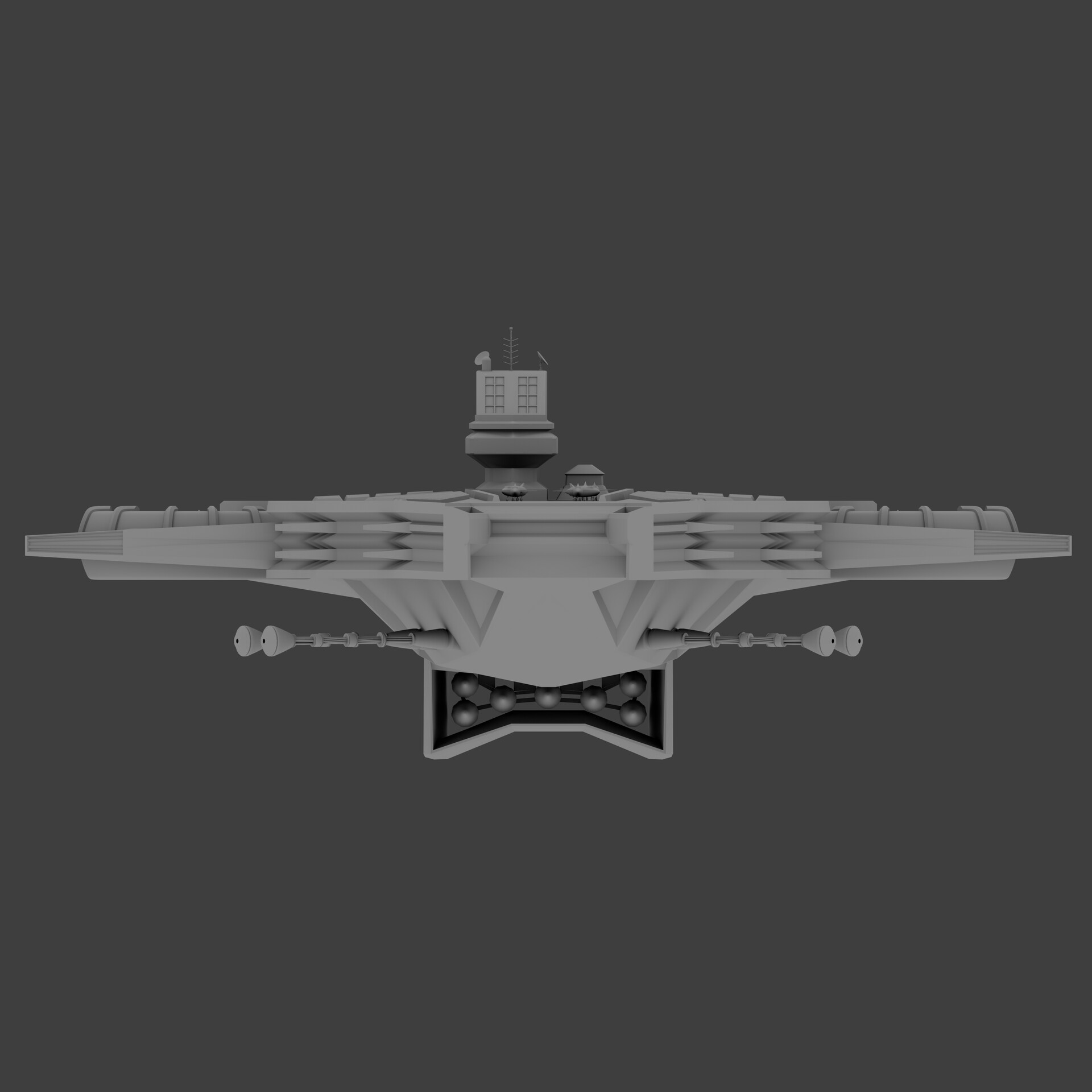 ArtStation Concept sci-fi Avenger's Helicarrier