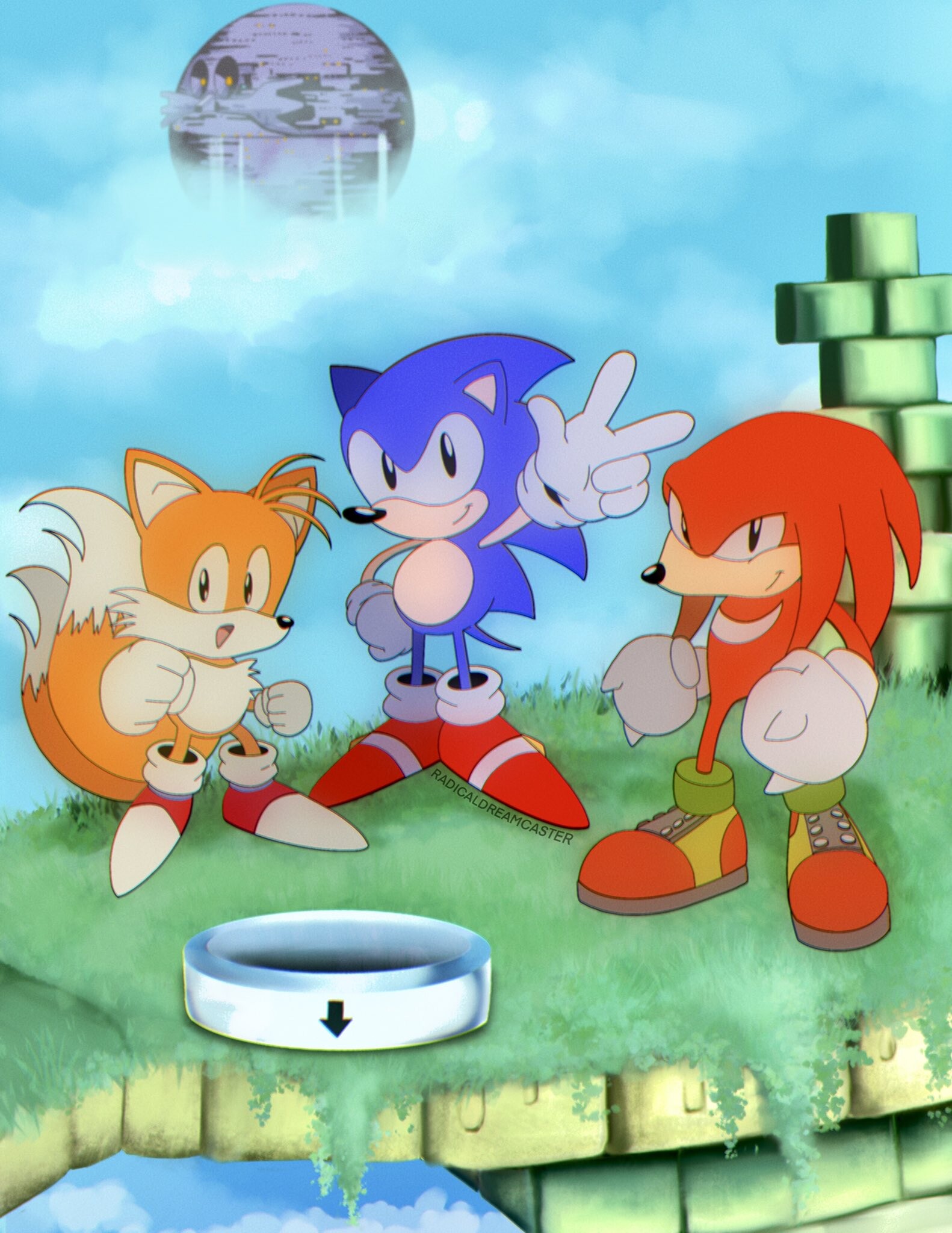 ArtStation - Mecha Sonic (Sonic 3 and Knuckles)