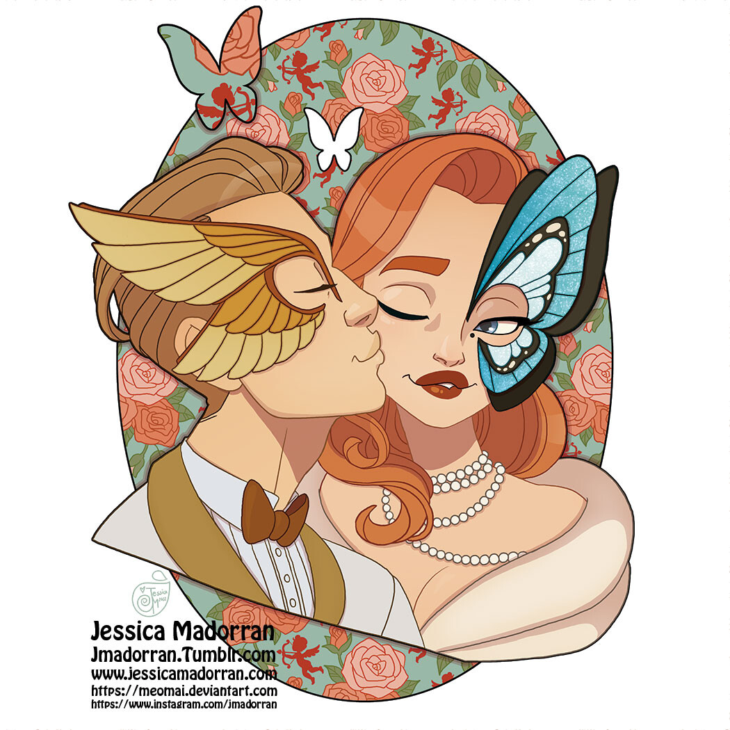 April 2022 Patreon - Twisted Cupid and Psyche Sticker Option 01
