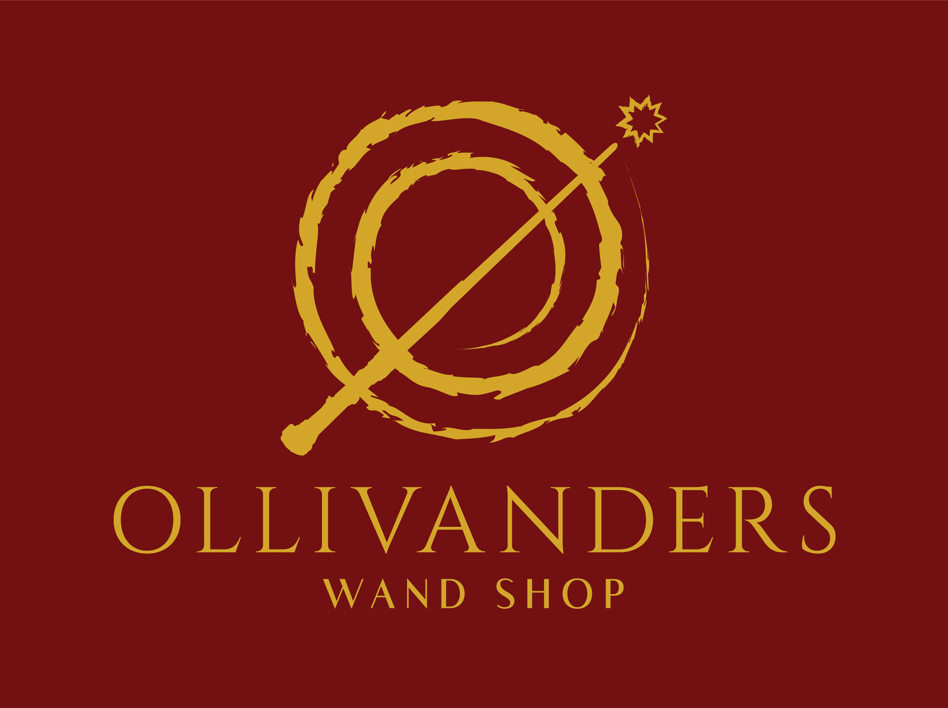 ArtStation Ollivanders Wand Shop Rebranding