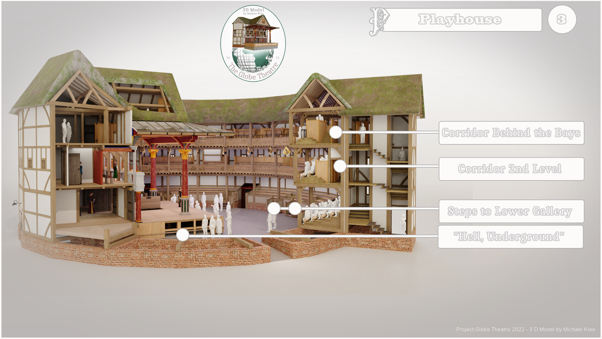 ArtStation - The Globe Theatre - Elizabethan Theatre ...