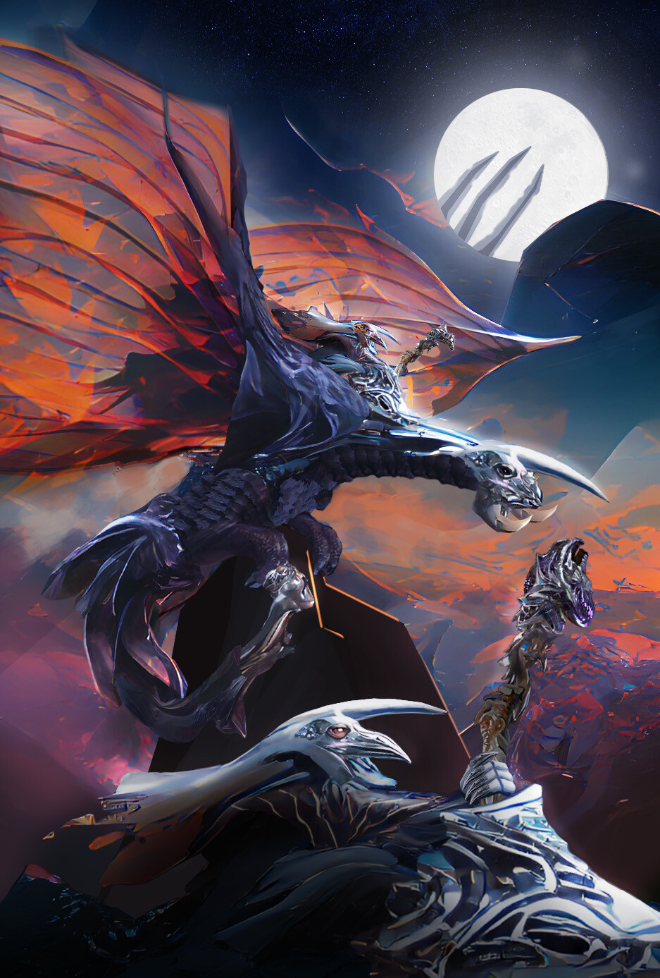 ArtStation - The Dragon Riders