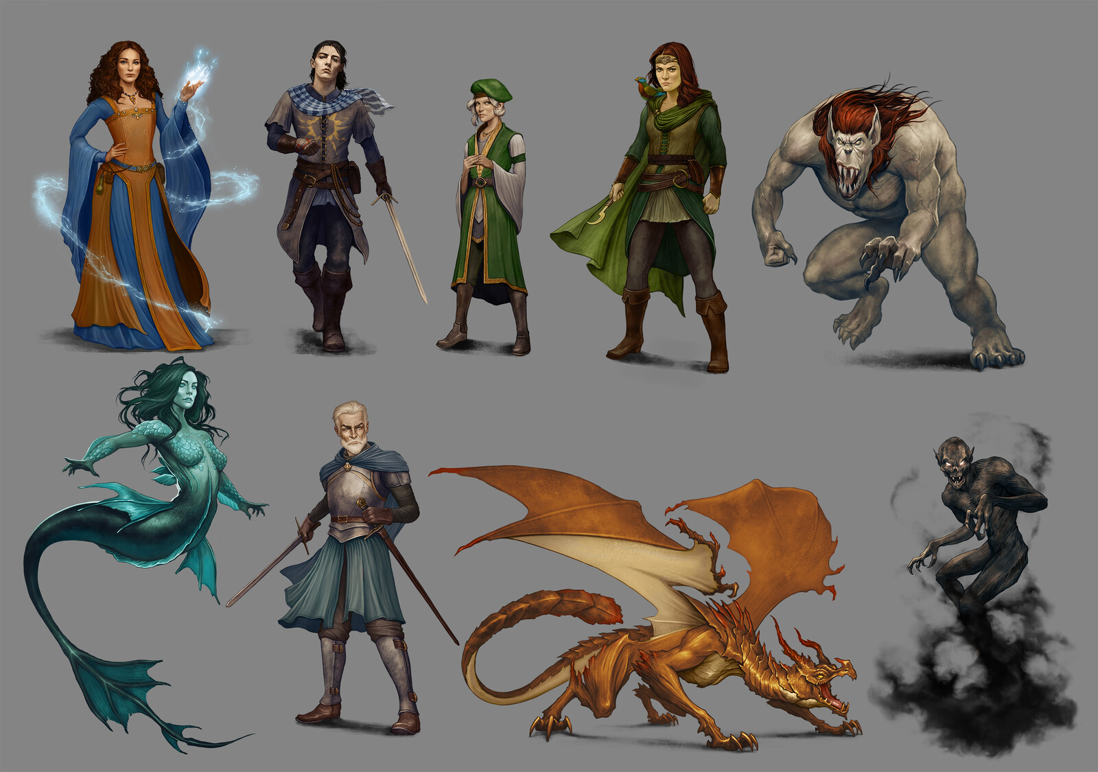 Creatures/characters, The witcher : Codex