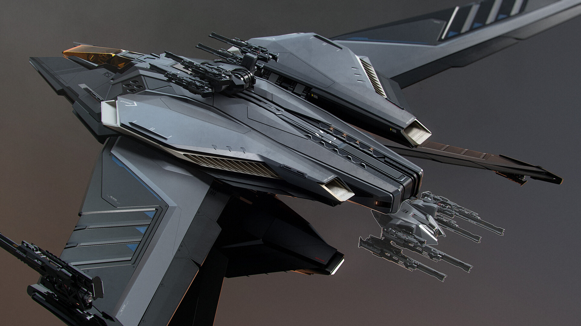Paul Jones RSI Scorpius Promo Art Star Citizen