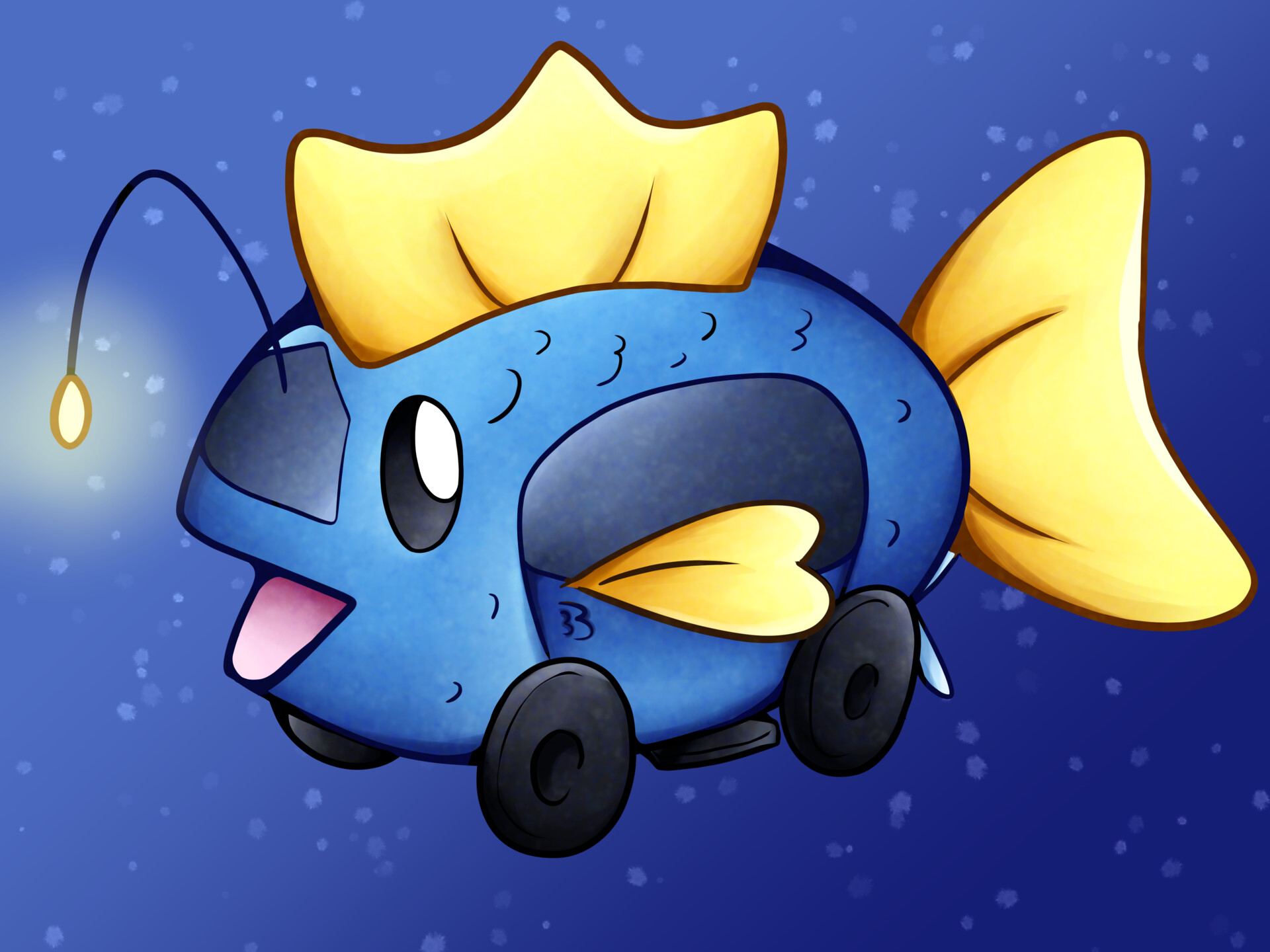 ArtStation Fish Car artstation-fish-car