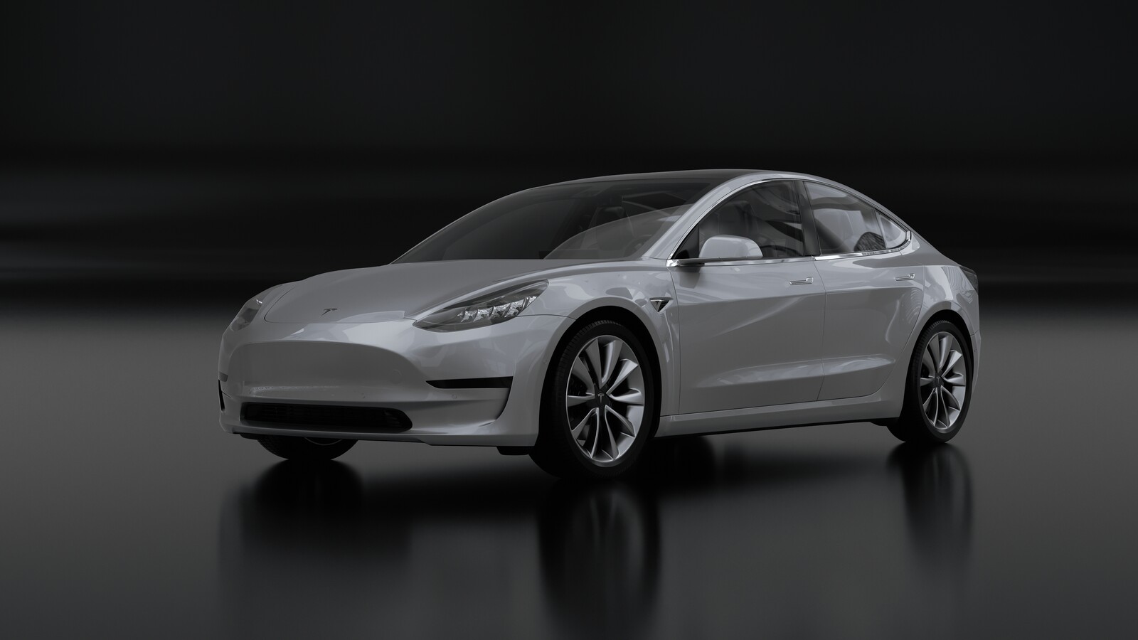 Stock version render: Reflections pass