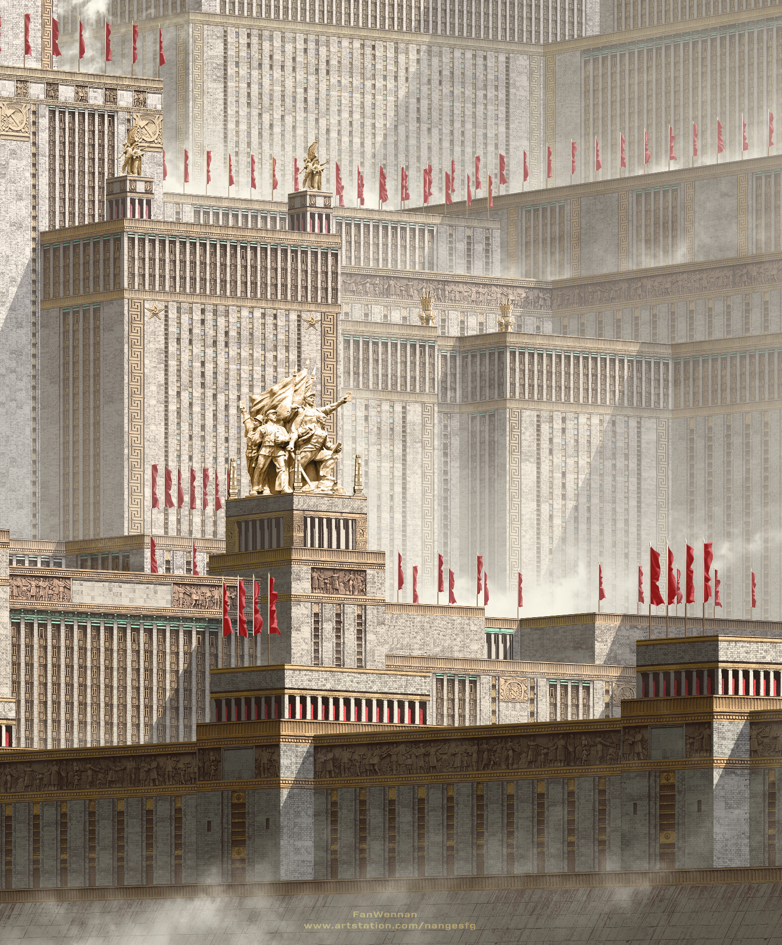 作者不詳　外国人画家 中国文艺网-3D街画，让人尖叫的平地