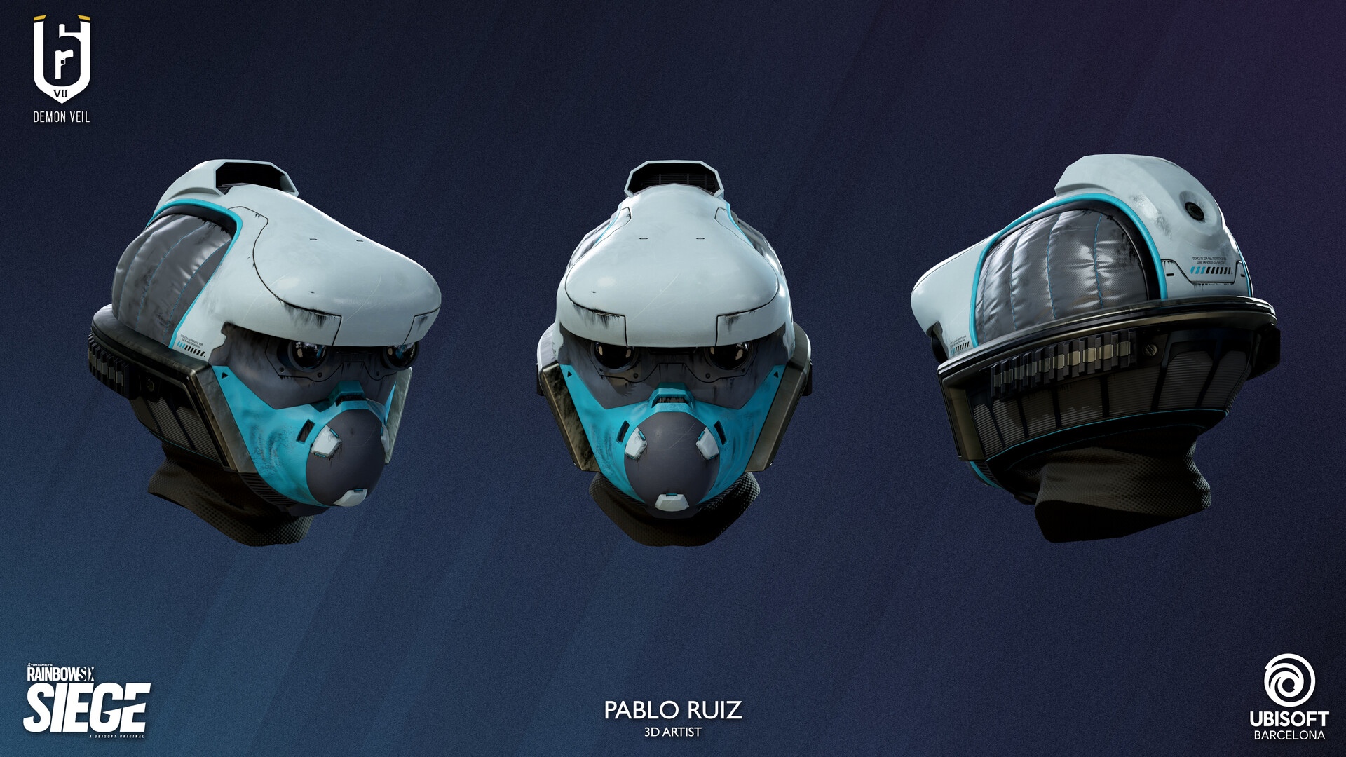 Pablo Ruiz Roldán Rainbow Six Siege Thatcher Marine Vision and