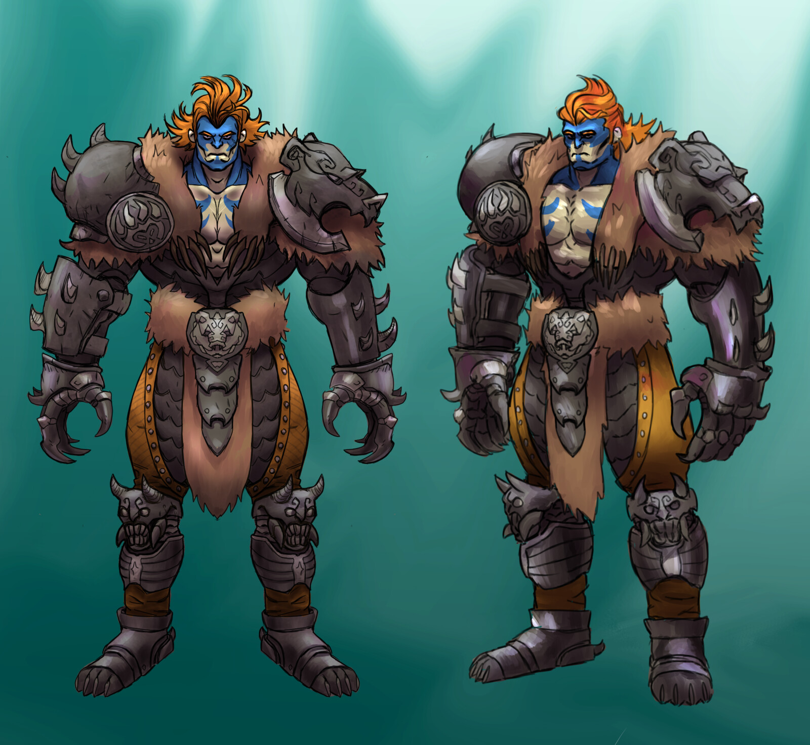 Concept - Edocaimar in Demon Armor