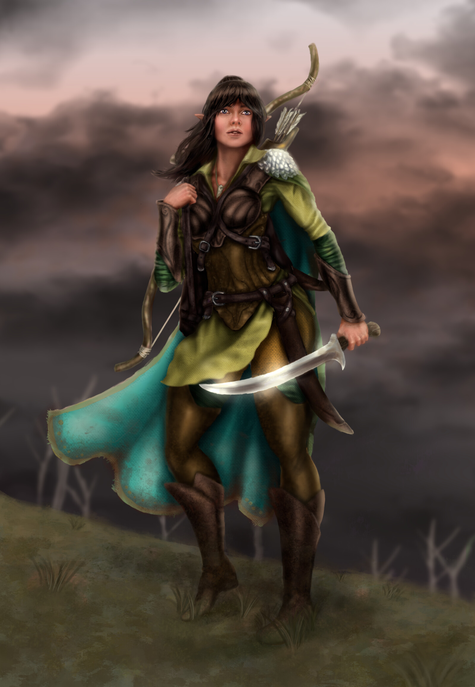 ArtStation - Elfa Ranger