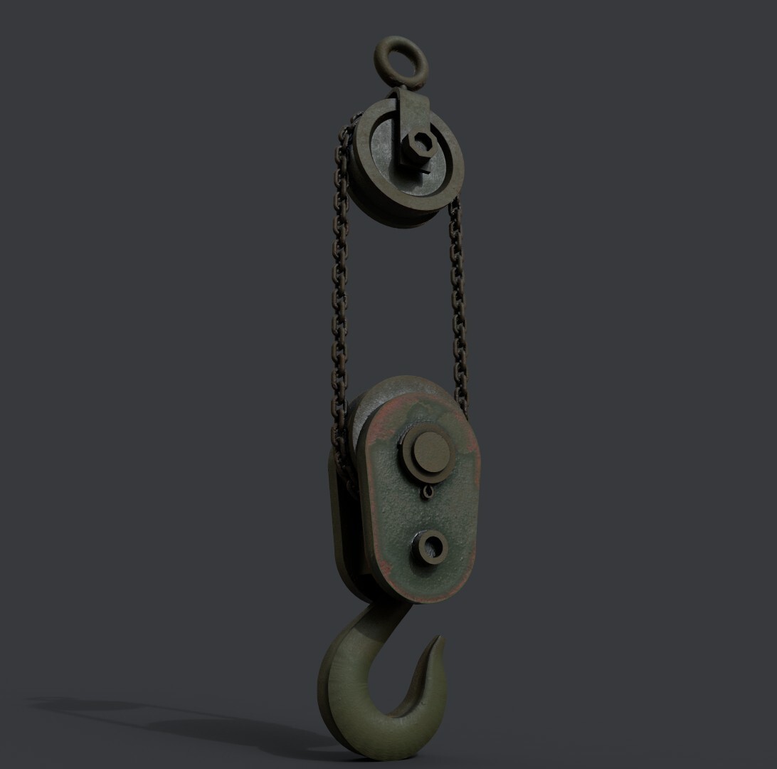 ArtStation Game asset pulley