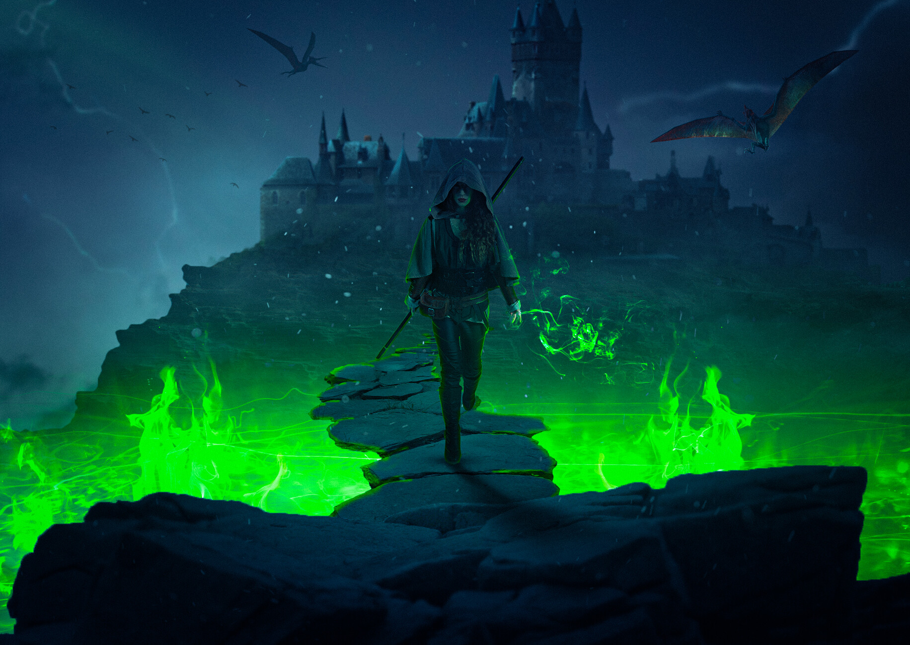 ArtStation Epic Fantasy Girl