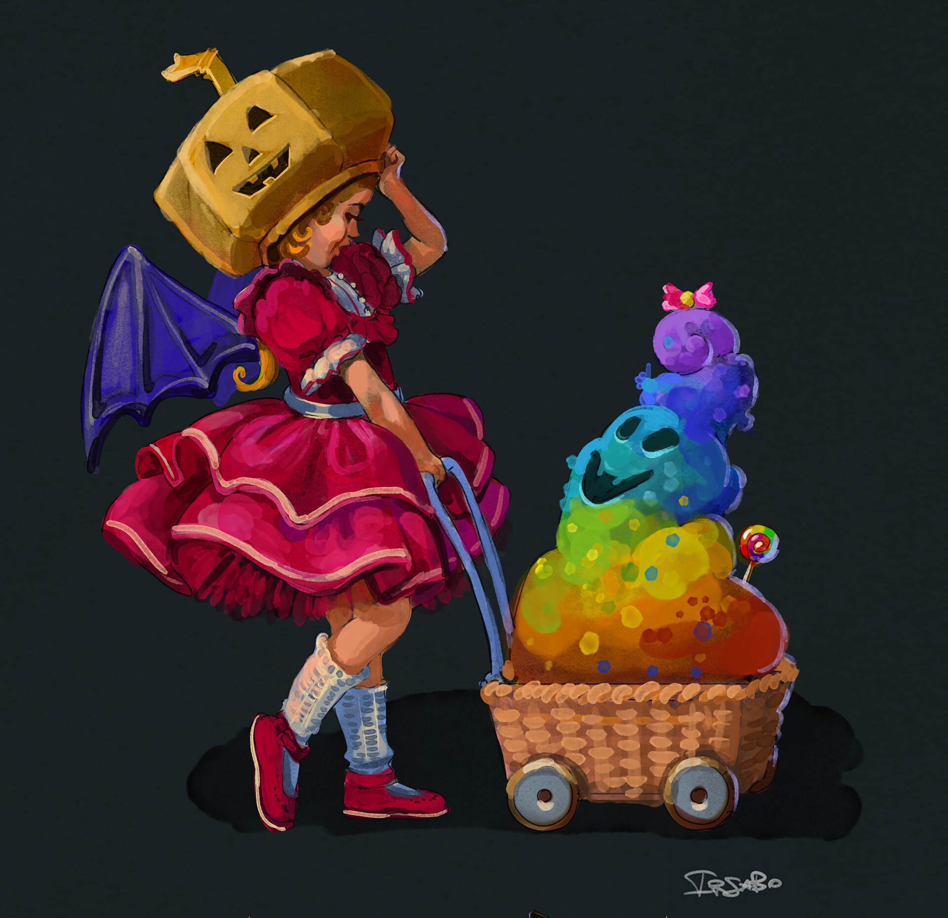 ArtStation candy monster