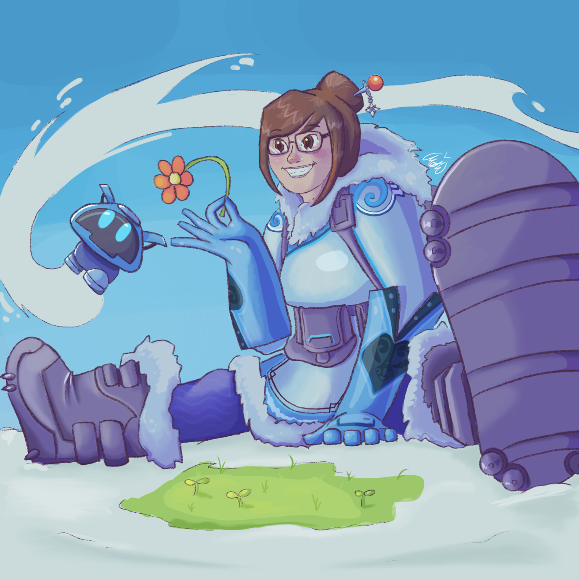 ArtStation - Mei Fan Art