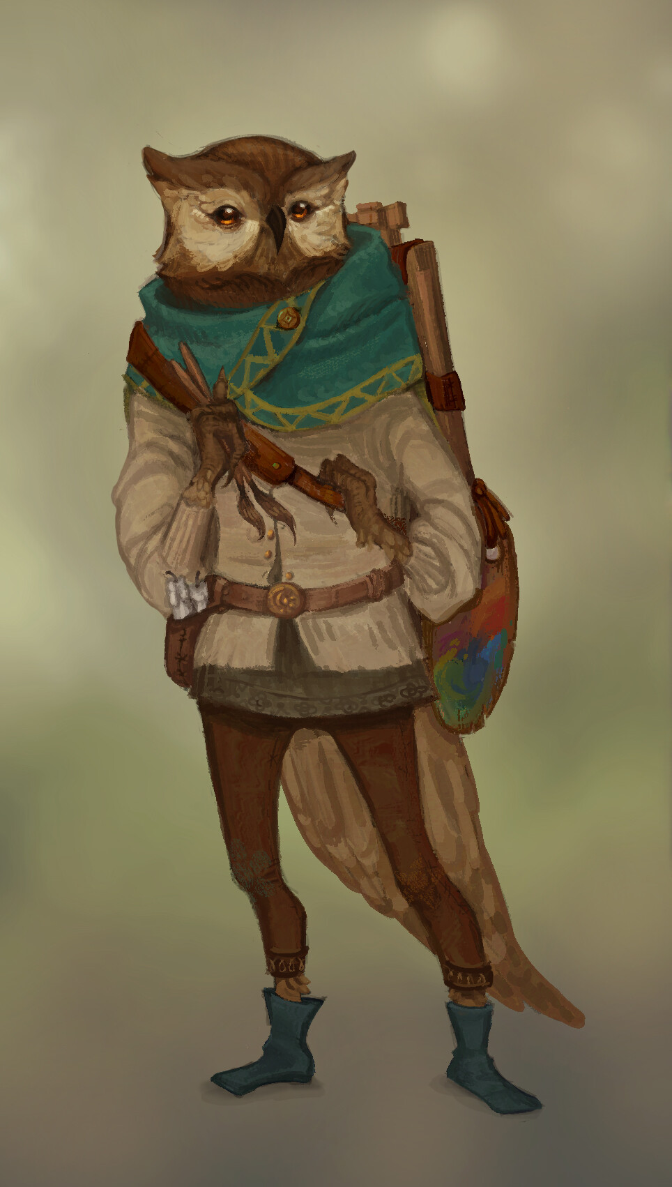 ArtStation The Painter (Eastshade Fanart)