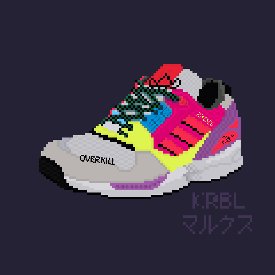 ArtStation - Overkill x adidas ZX 8500