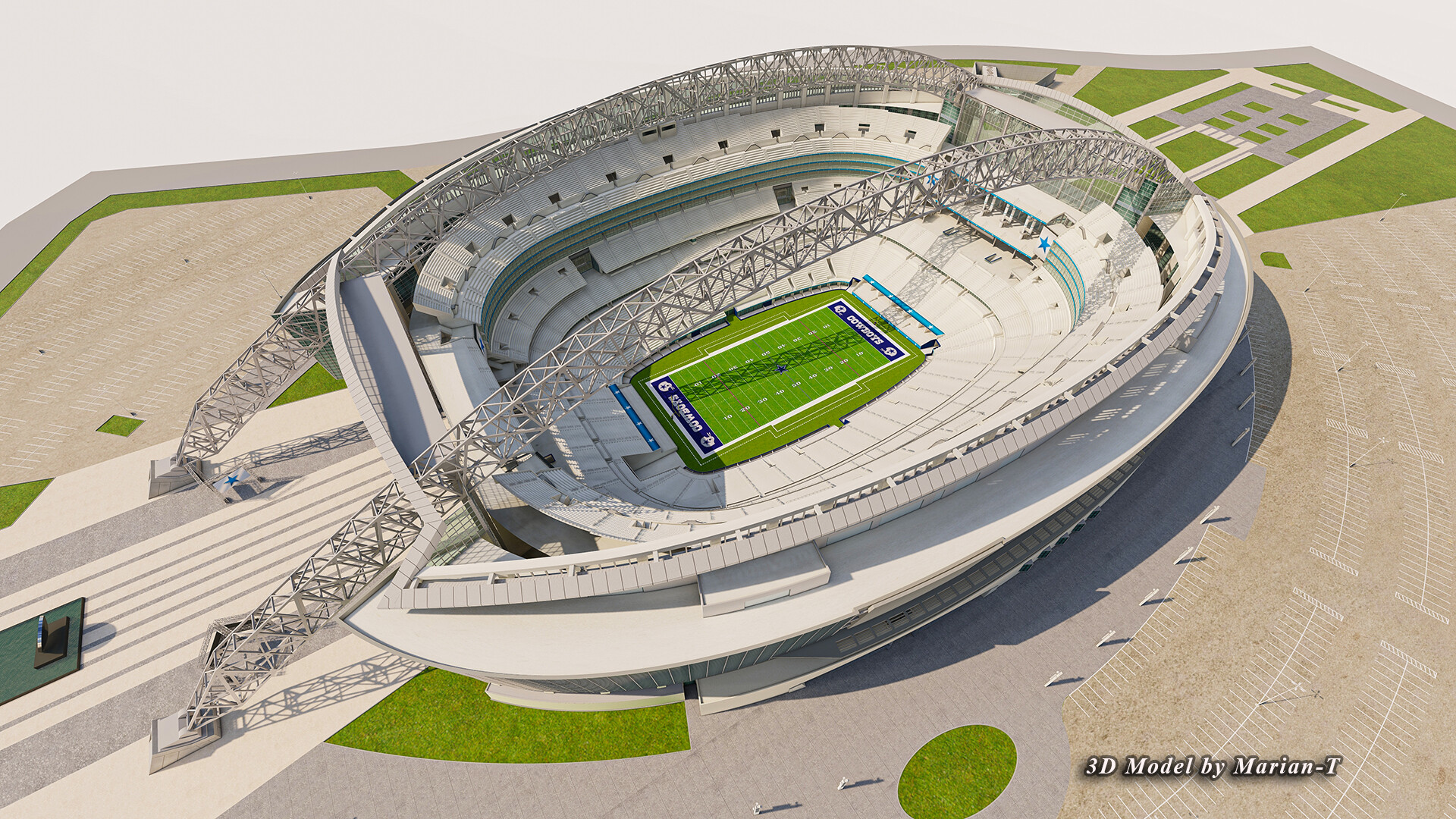 Dallas Cowboys Stadium - 3D Warehouse