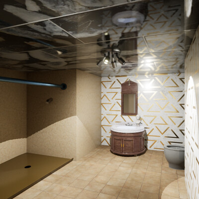 Unreal Bathroom 