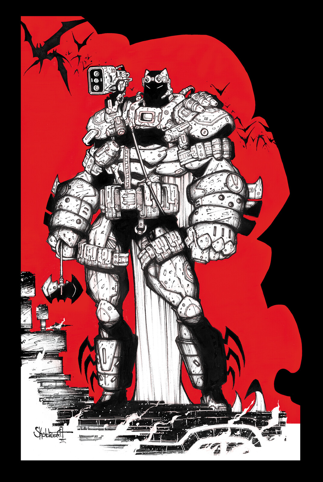 Commission: Knightwar - Dark Knight '95