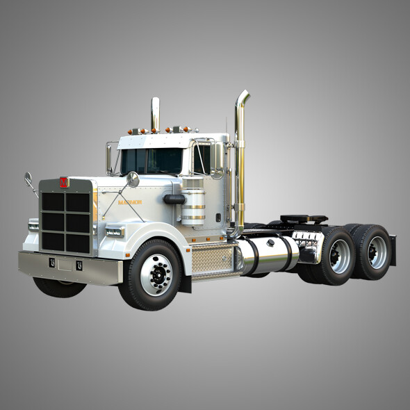 57P Semi Truck - Day Cab