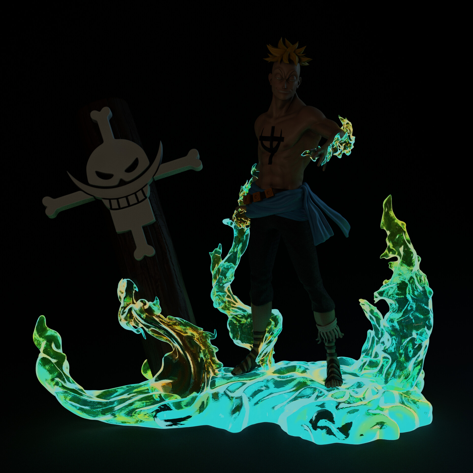 One Piece Luffy Project by marcokdesignstudio, Fan Art