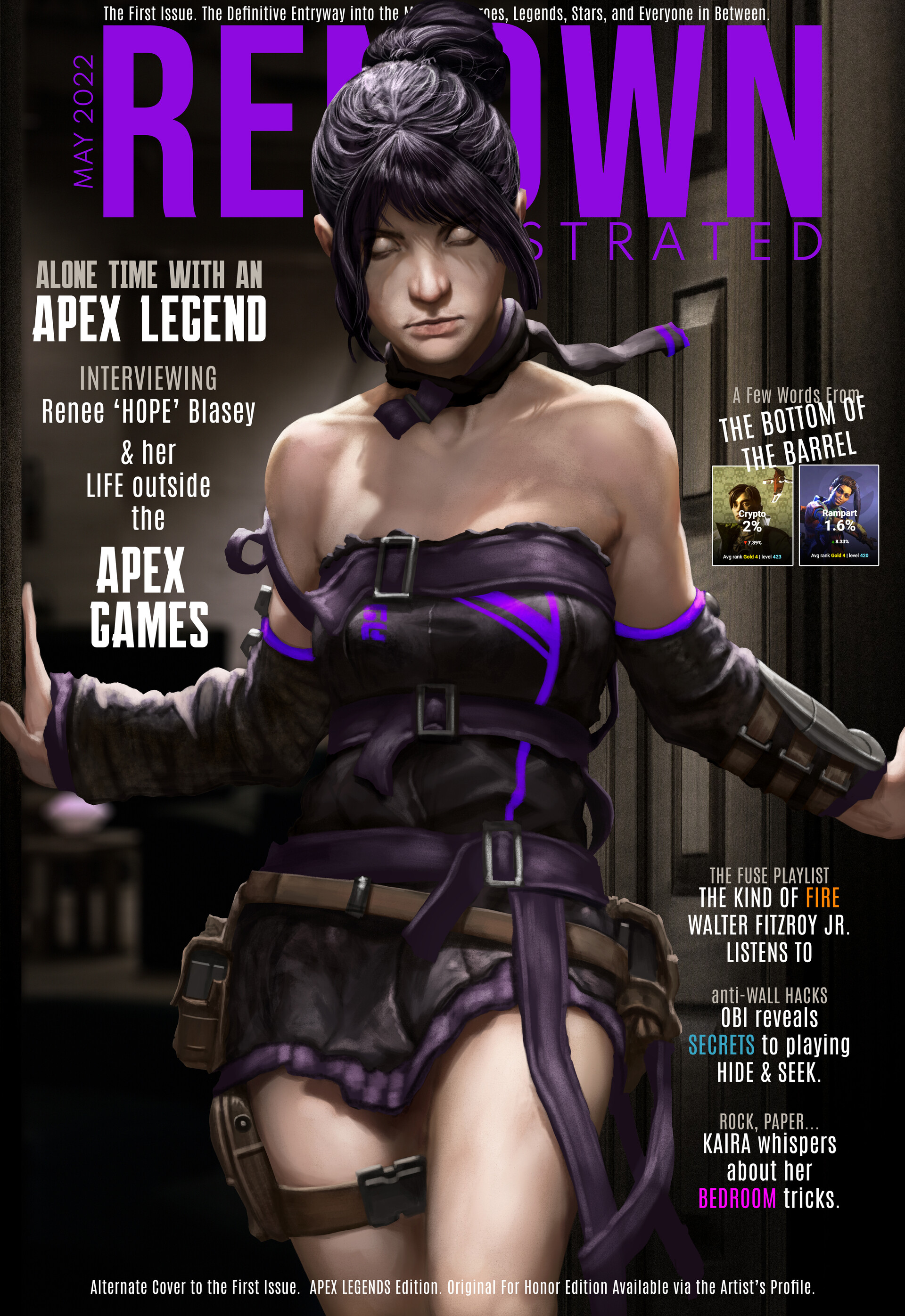 ArtStation - RENOWN Illustrated - May 2022 - Issue #1 (Alternative