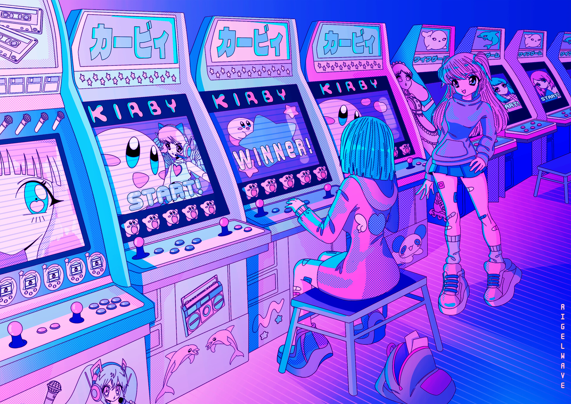 The Girl in the Arcade Manga | Anime-Planet
