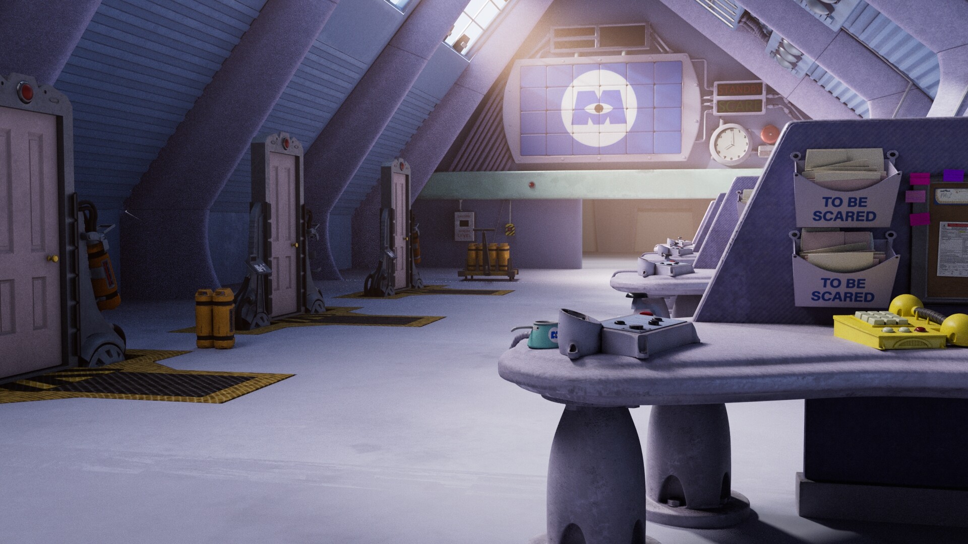 ArtStation Monsters INC