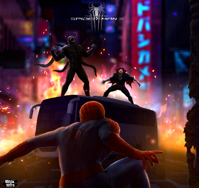 ArtStation - Poster Design Amazing Spider-Man 3