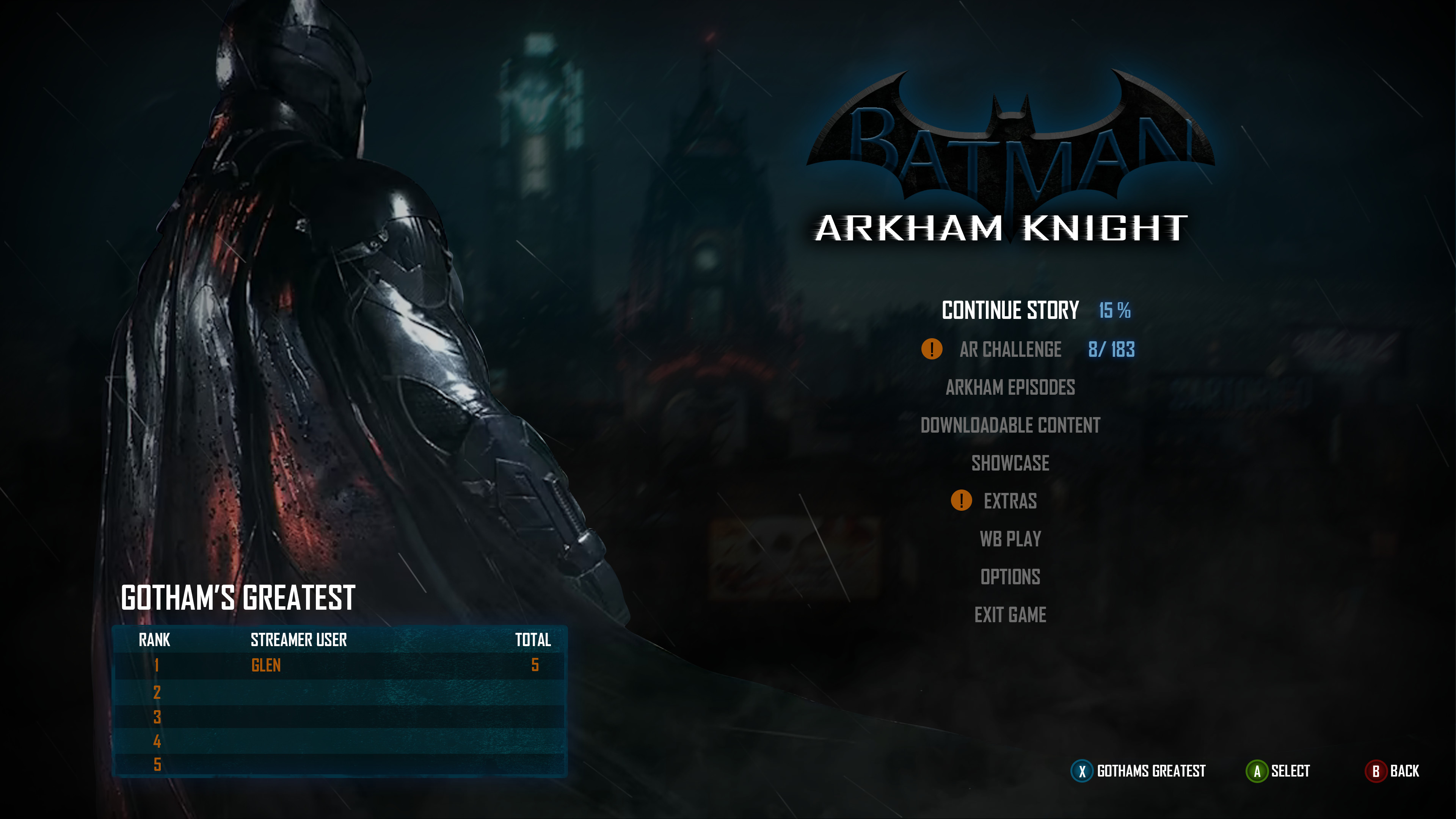 ArtStation - Batman Arkham Knight UI Redesign Idea