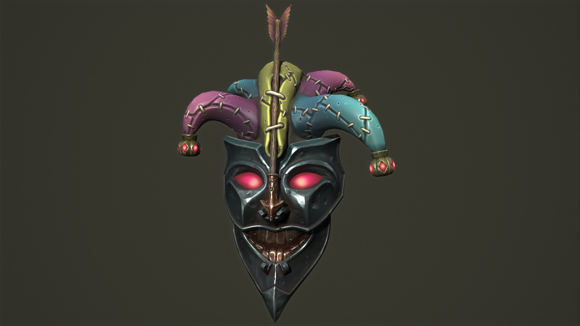 ArtStation - Jester mask