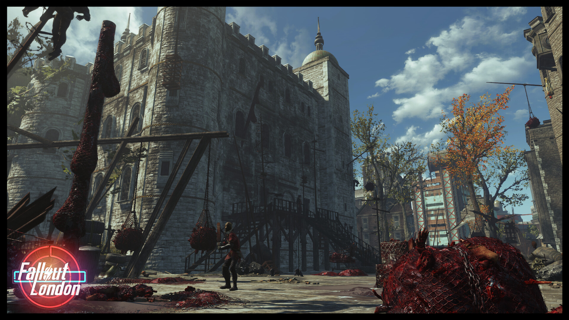 ArtStation Fallout London Tower of London + Player House