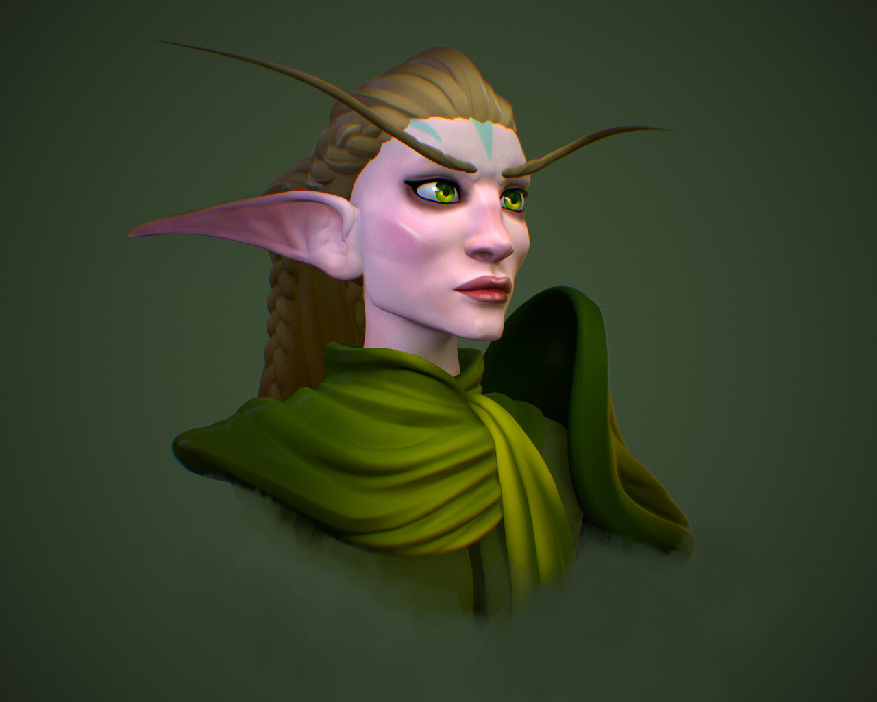ArtStation Wood elf