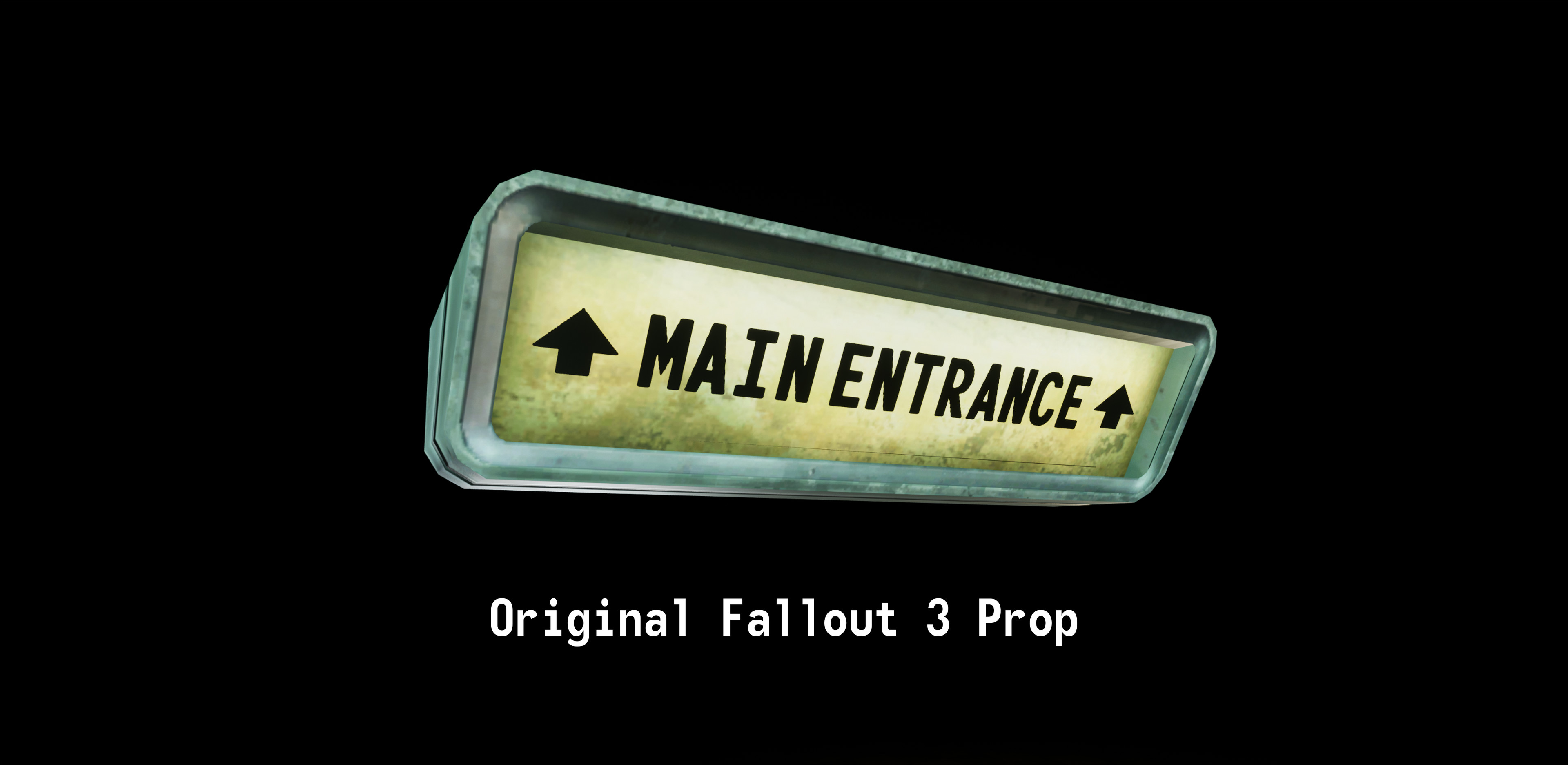 Julian uccetta fallout 3 new vegas vault signs