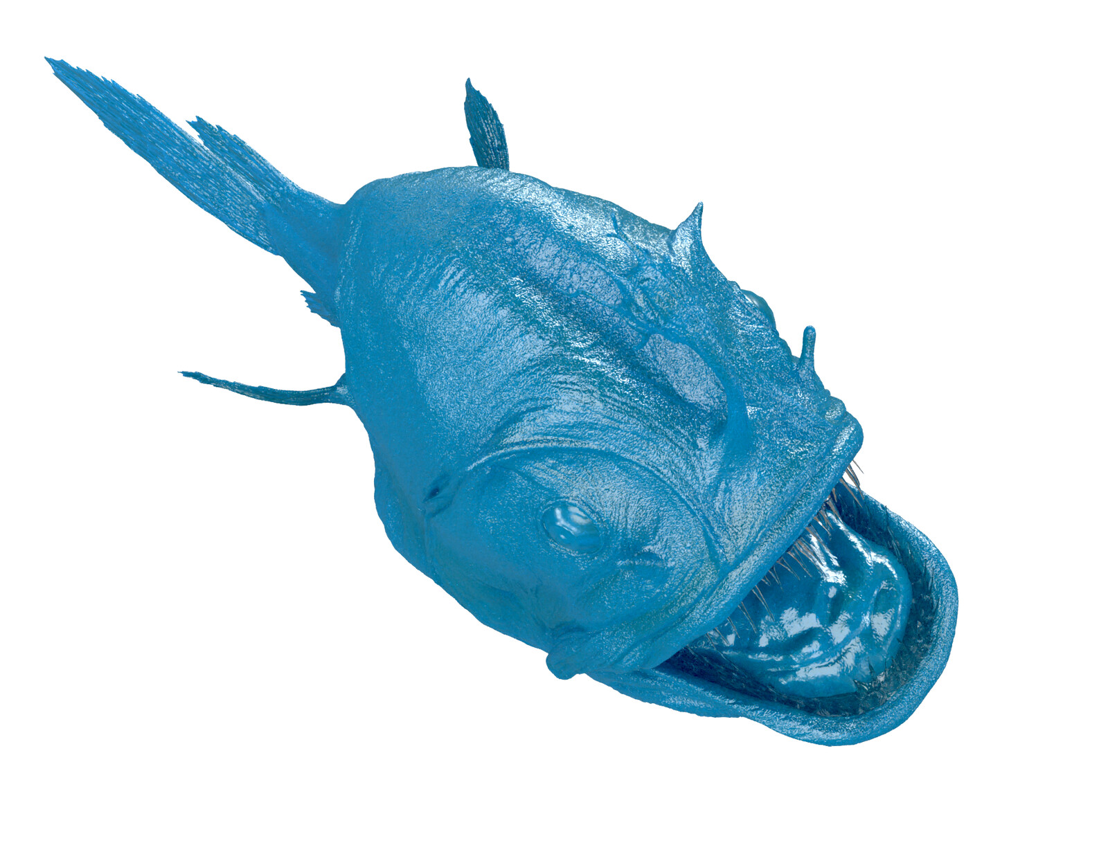 Keyshot render of angler fish model