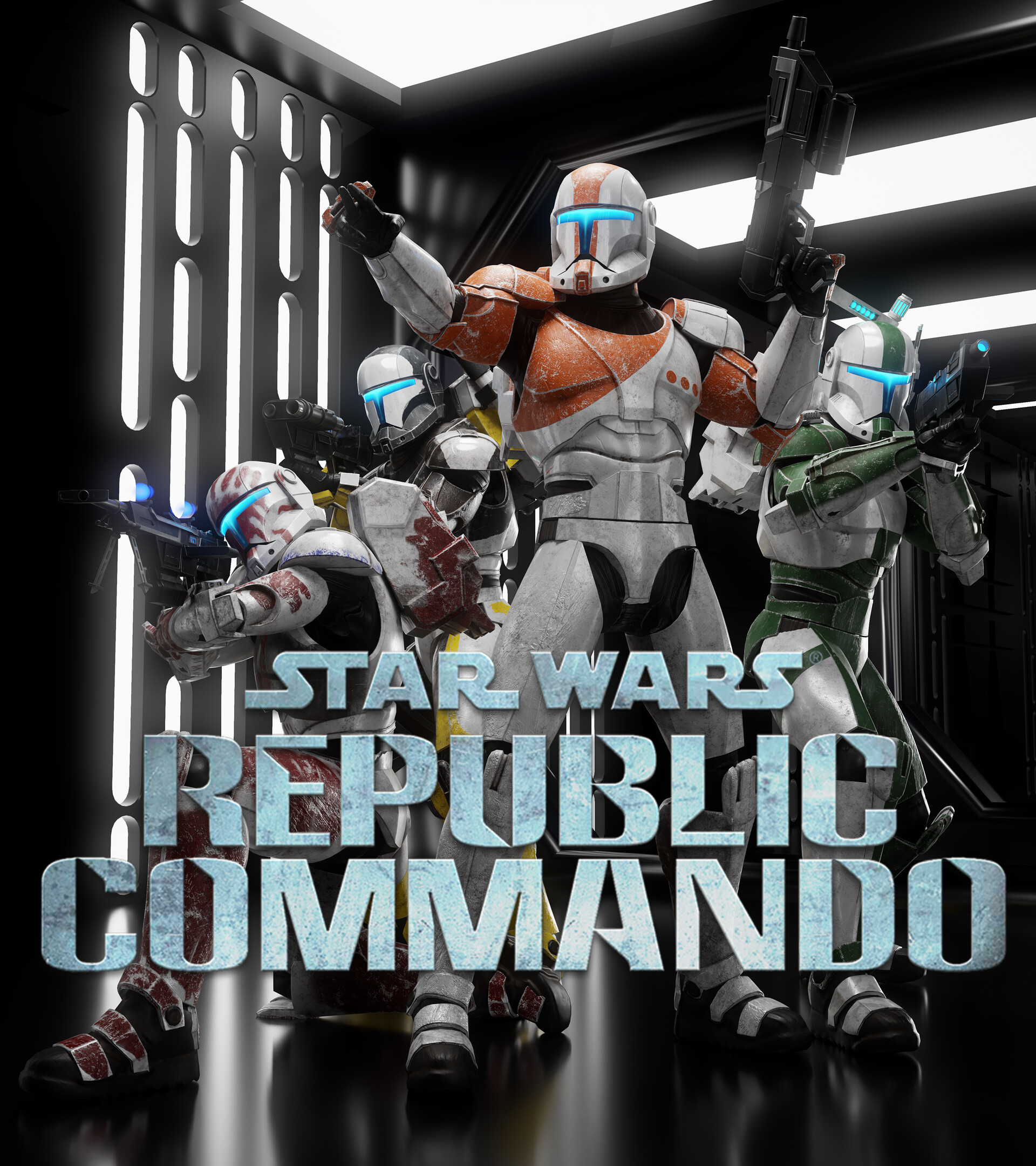 ArtStation - Star Wars Republic Commando - Delta Squad
