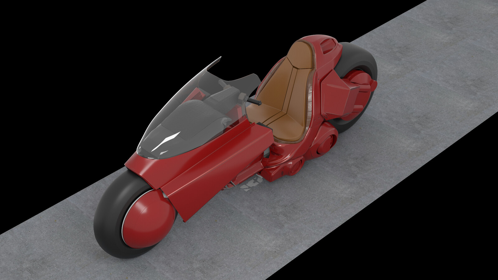 Akira Bike WIP - vray