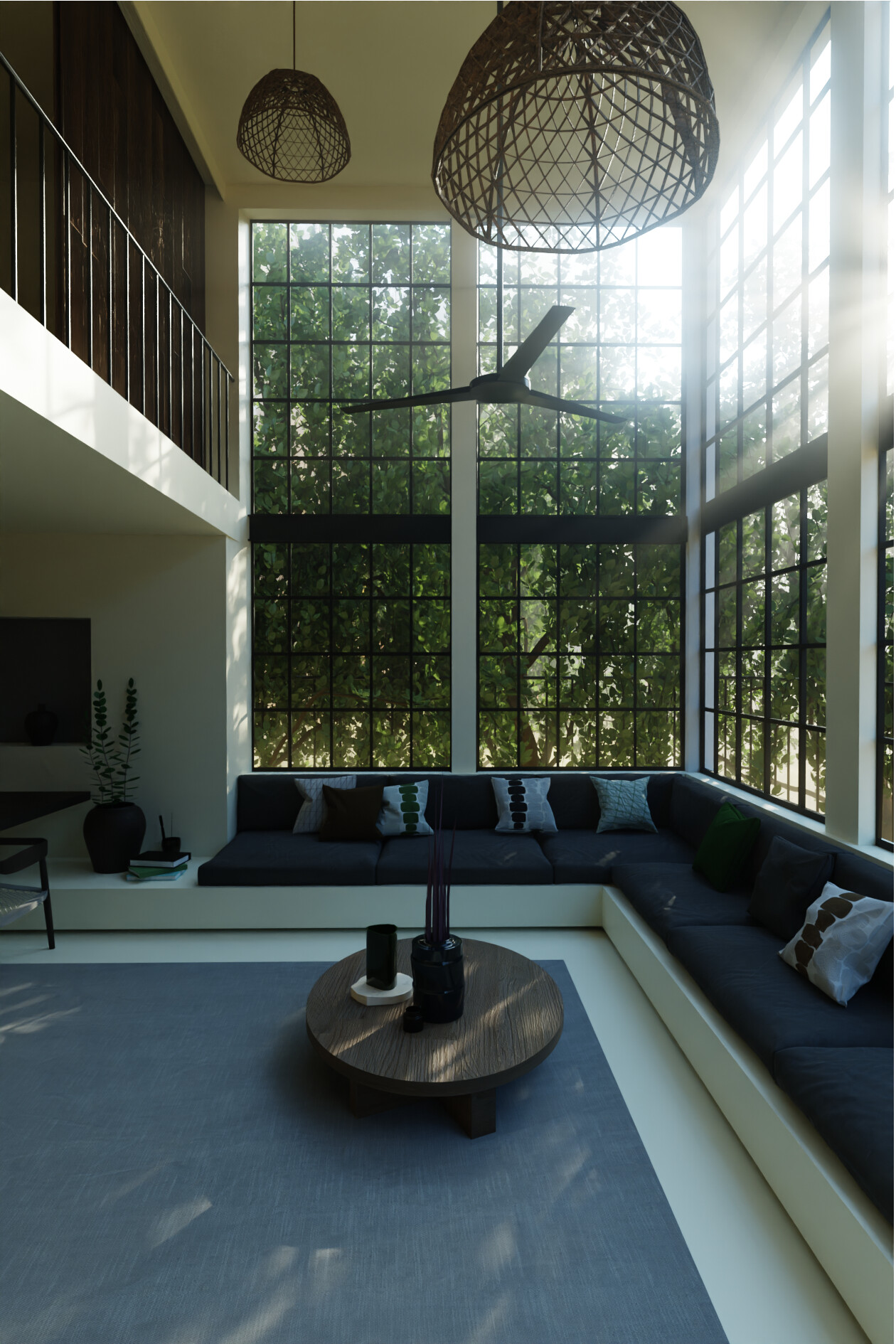 ArtStation Zen living room