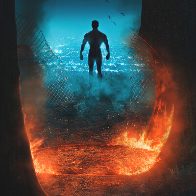Michael harry the terminator arrival poster