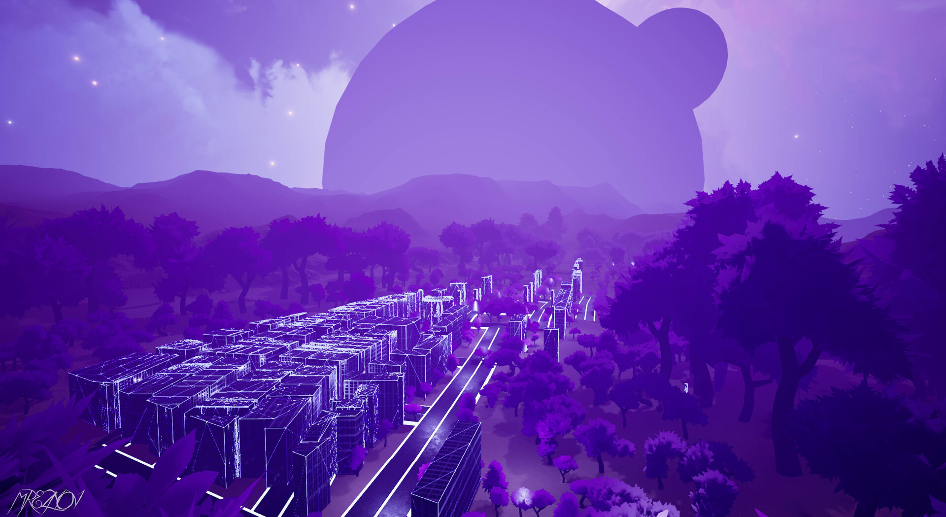 Sci-Fi city environment