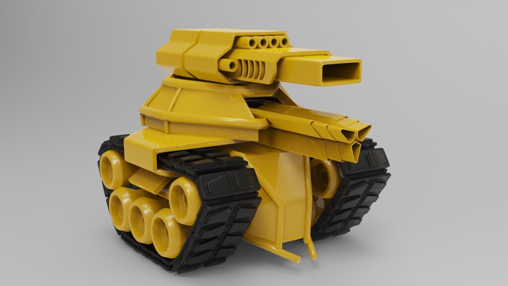 ArtStation mini tank