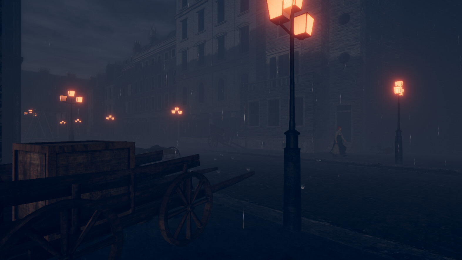 City Street Nightfall