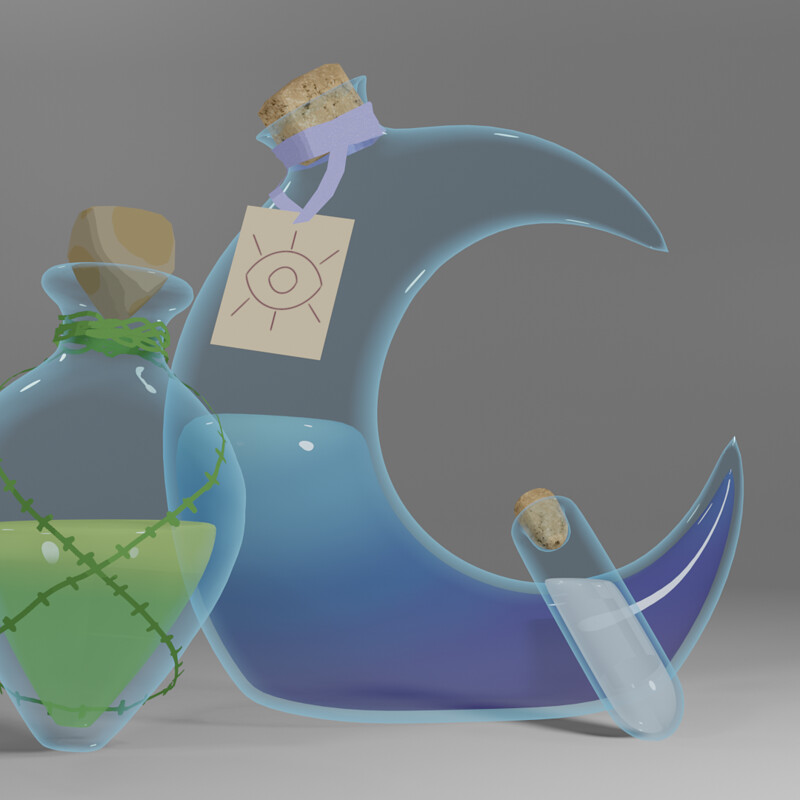 Planet mush - Potion Bottles 