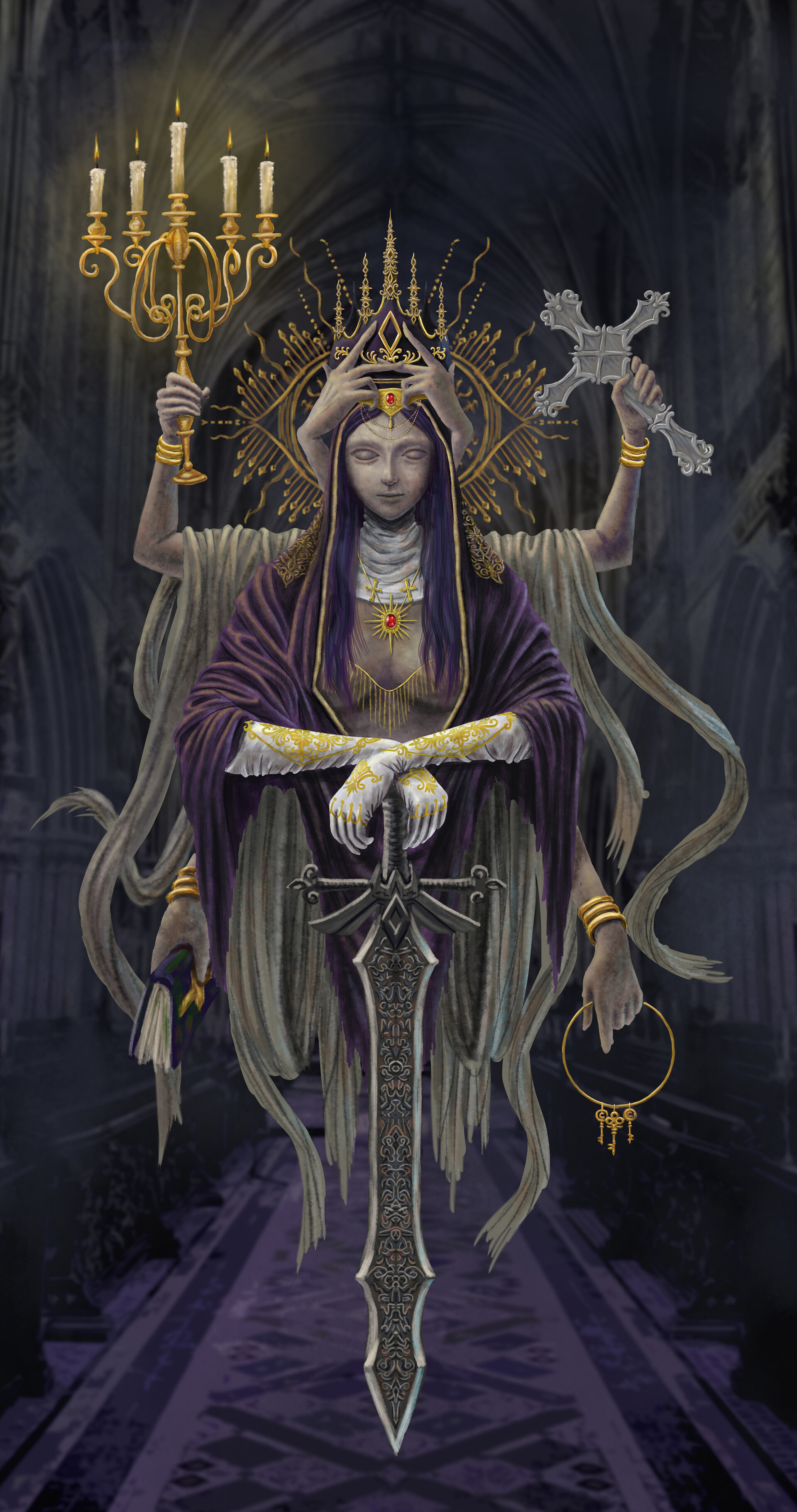 ArtStation priestess