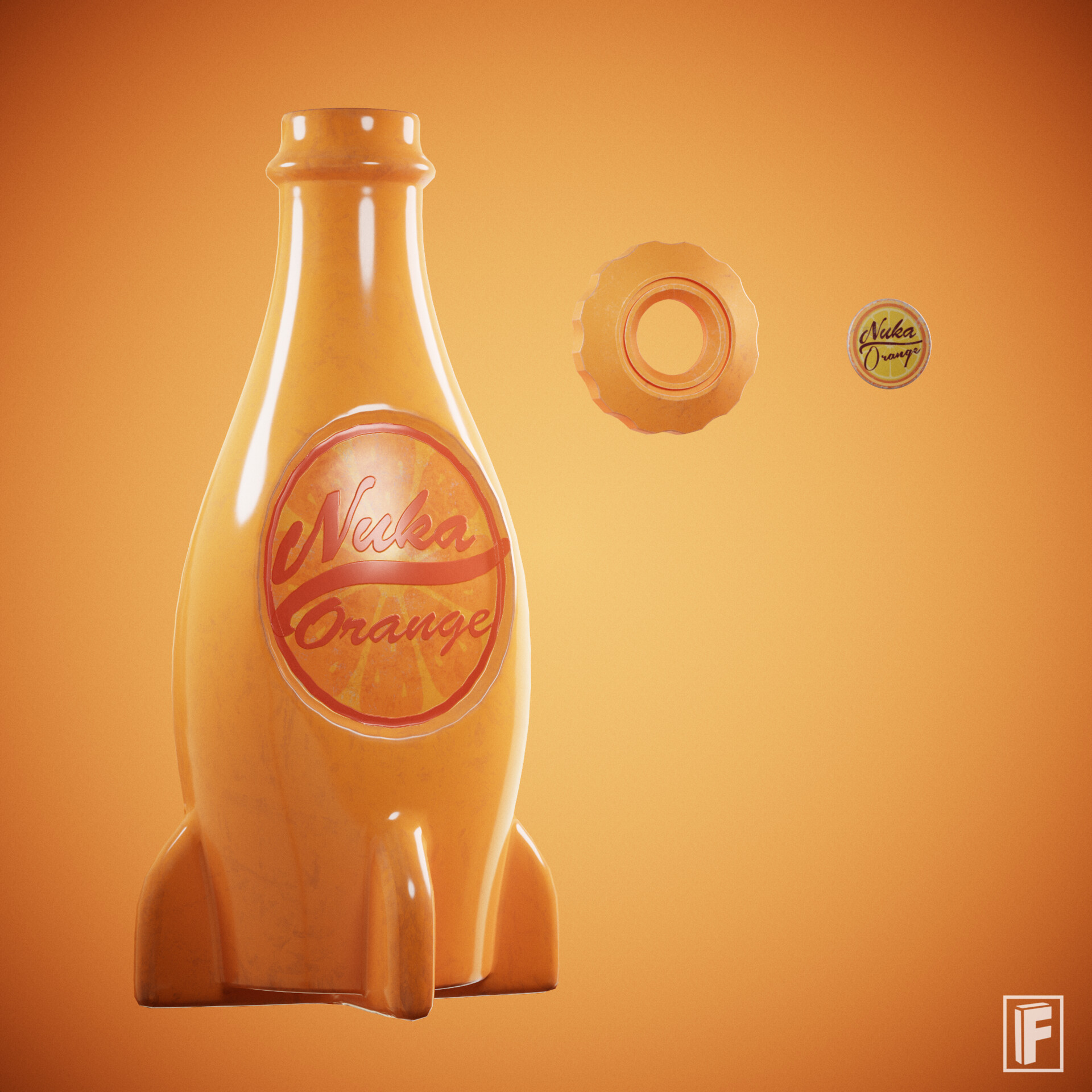 ArtStation - Fallout Project - Nuka Cola